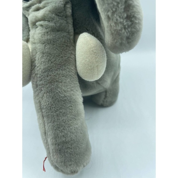 Animal Crackers Eugene Elephant Plush Stuffed Animal Vintage 1985 10" Toy Doll - Picture 5 of 12